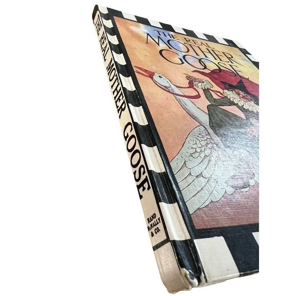 The Real‎ Mother Goose Rand McNally Book Edition 1974 (Good Condition)
